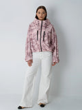 One Size Pink Camo Short Oversized Rain Jacket