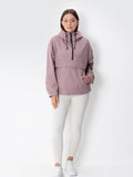 Classic Relaxed Fit Rain Hoodie - Claremont Pink