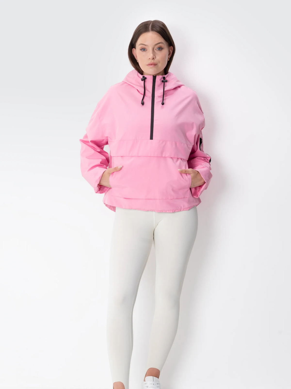 Classic Relaxed Fit Rain Hoodie - Morganite Pink