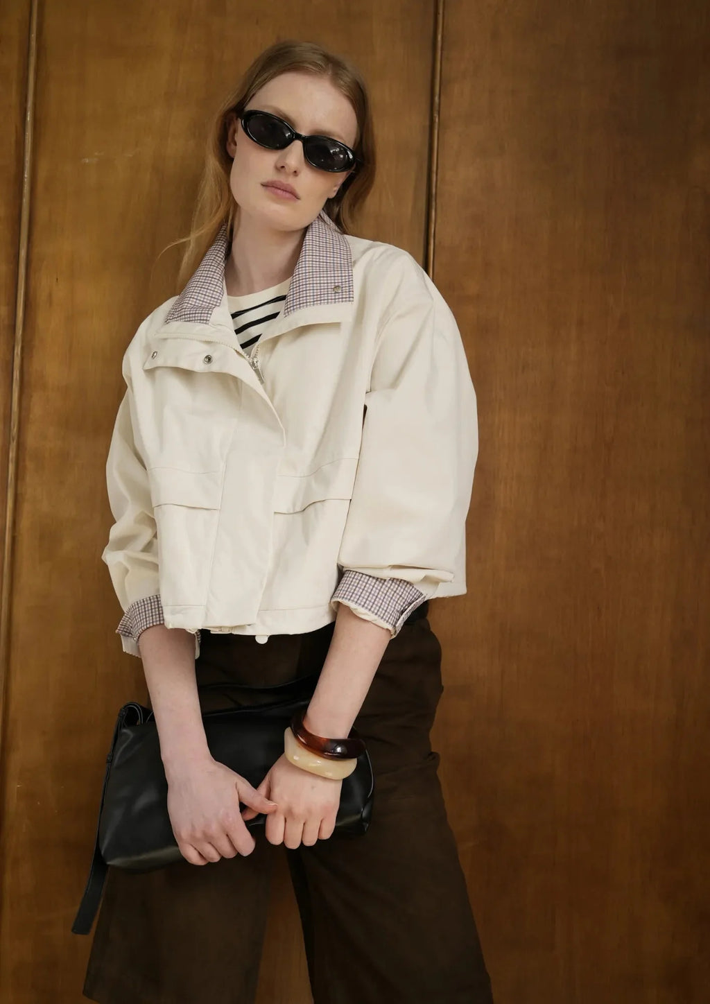 Funnel Collar Waterproof Bomber Jacket - All Colors