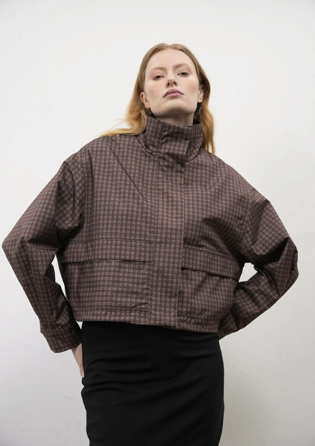 Stand Collar Bomber Jacket - All Colors