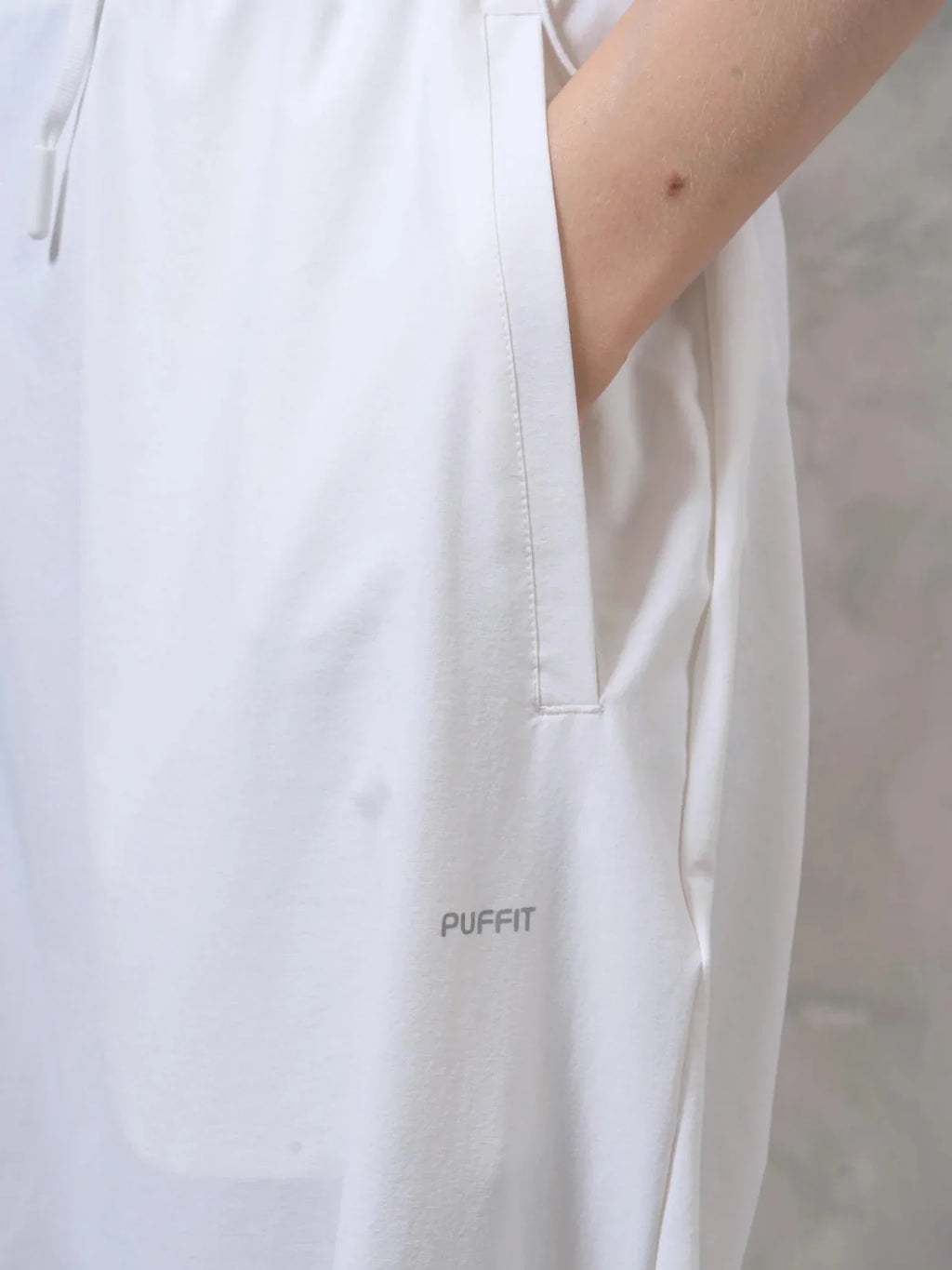 High Waisted Drawstring Utility Trousers