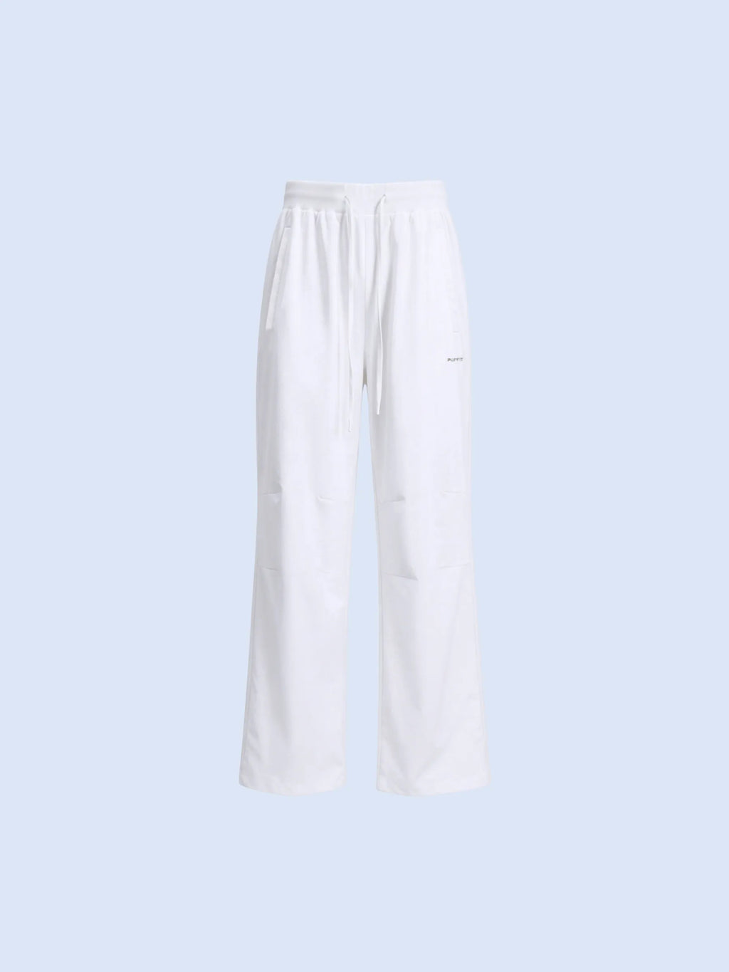 High Waisted Drawstring Utility Trousers