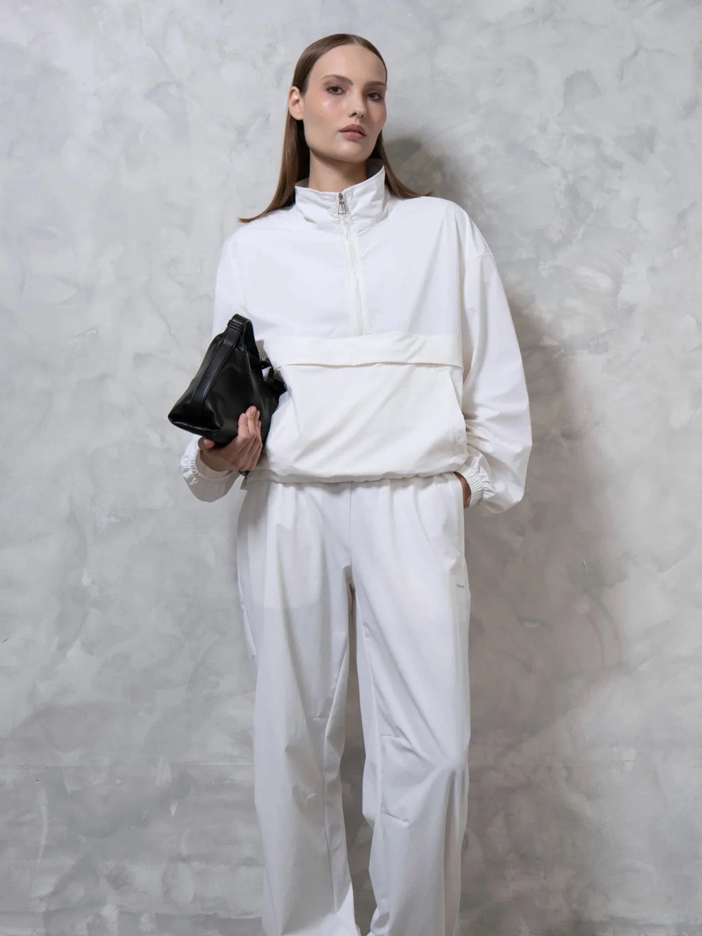Lightweight Half-Zip Windbreaker