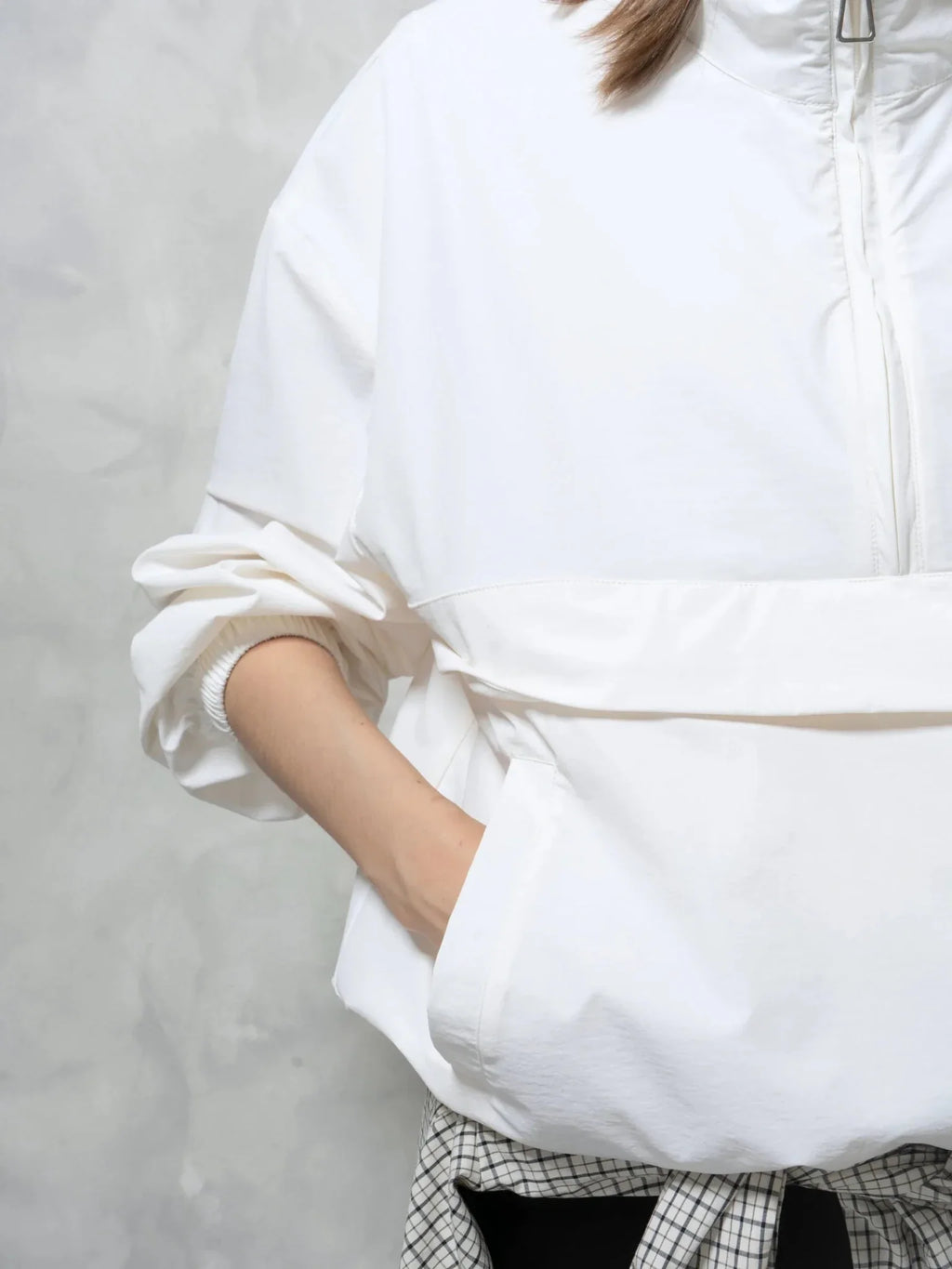Lightweight Half-Zip Windbreaker