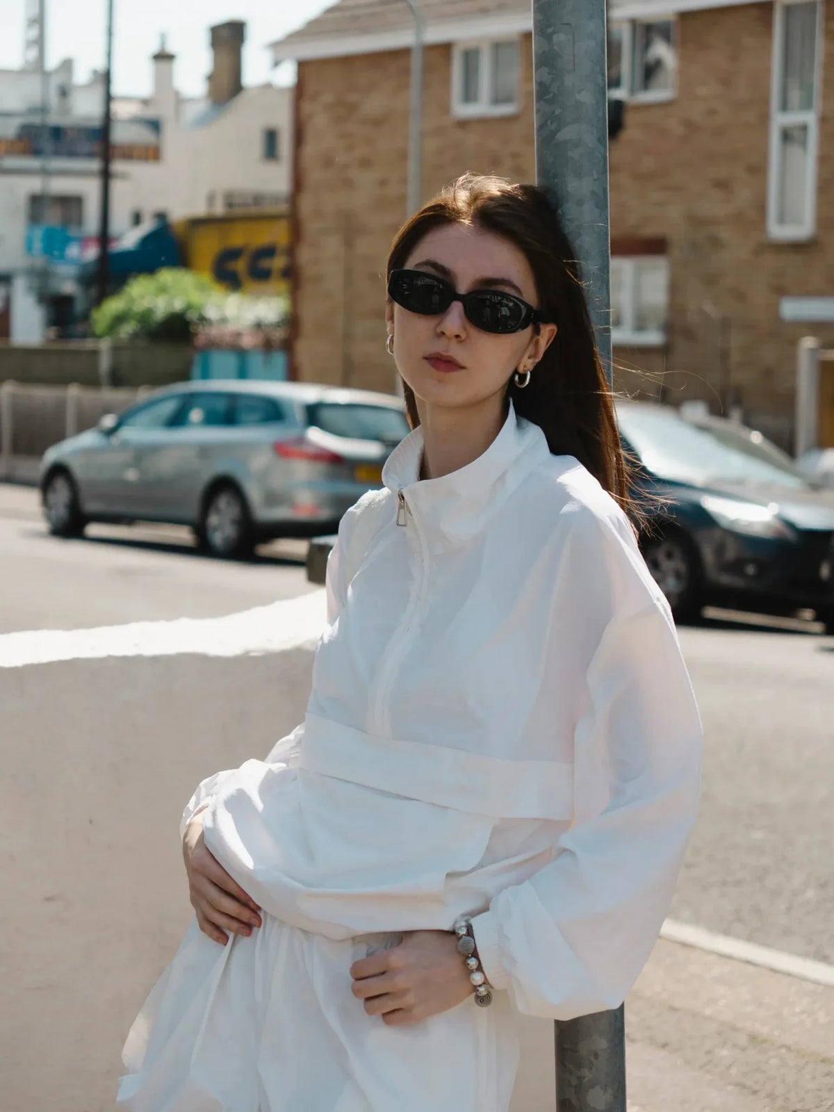 Lightweight Half-Zip Windbreaker