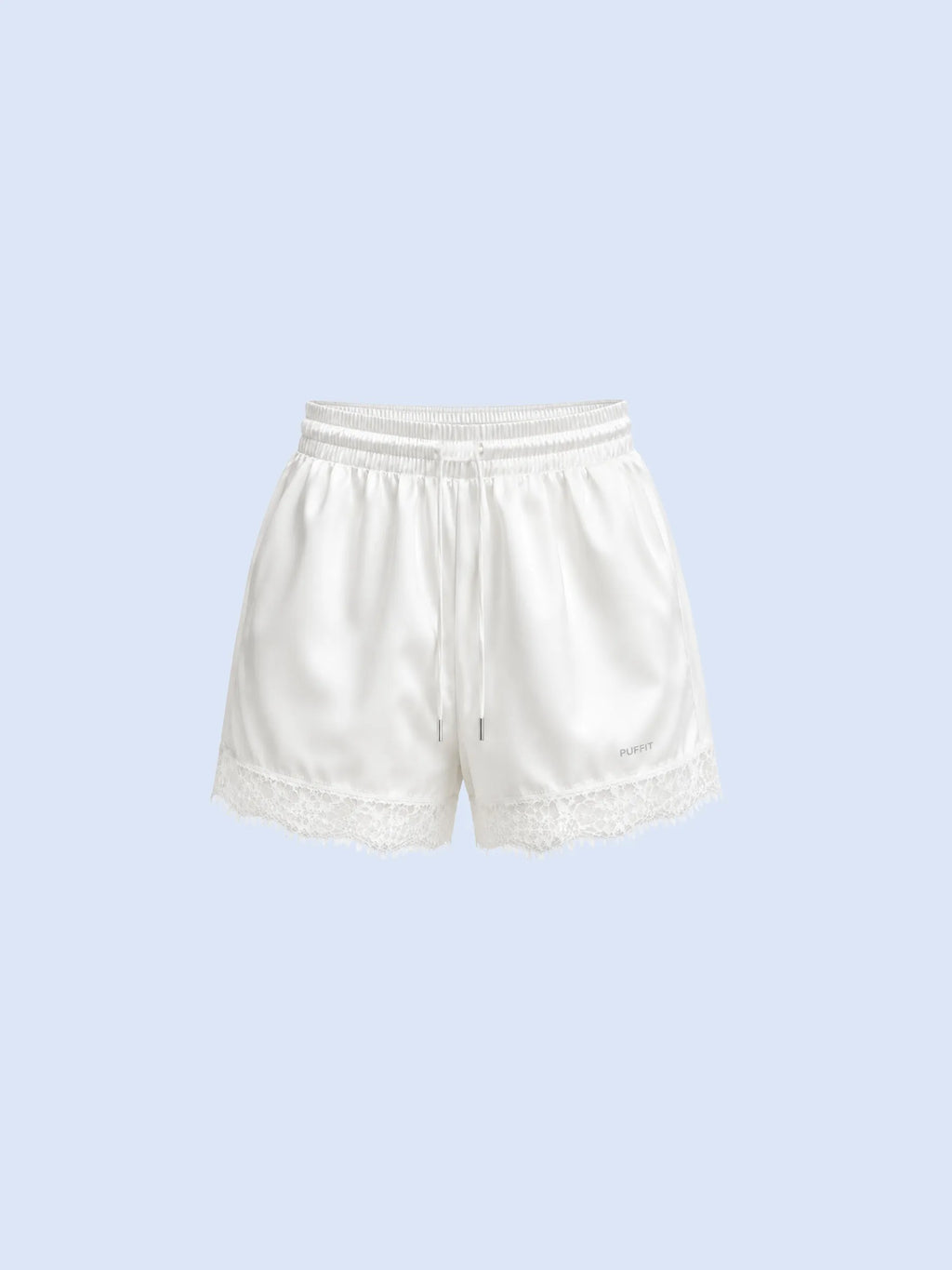 Odor Control Silky Cool Touch Lace Trim Shorts