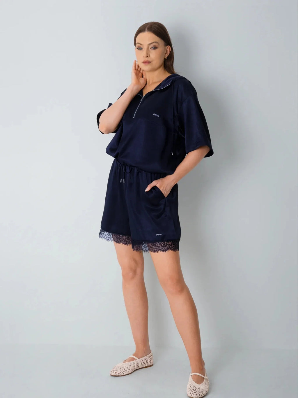 Odor Control Silky Cool Touch Summer Co-Ord Set