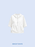 Odor Control Silky Cool Touch Summer Hooded Top