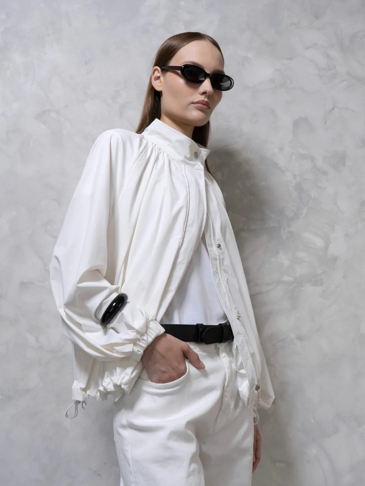 Odor Control Summer Oversized Bubble Jacket