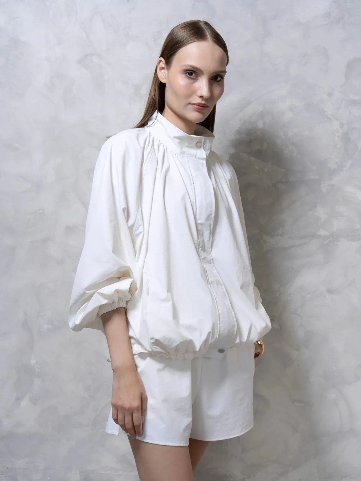 Odor Control Summer Oversized Bubble Jacket