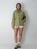 Classic Relaxed Fit Rain Hoodie - Dusty Olive