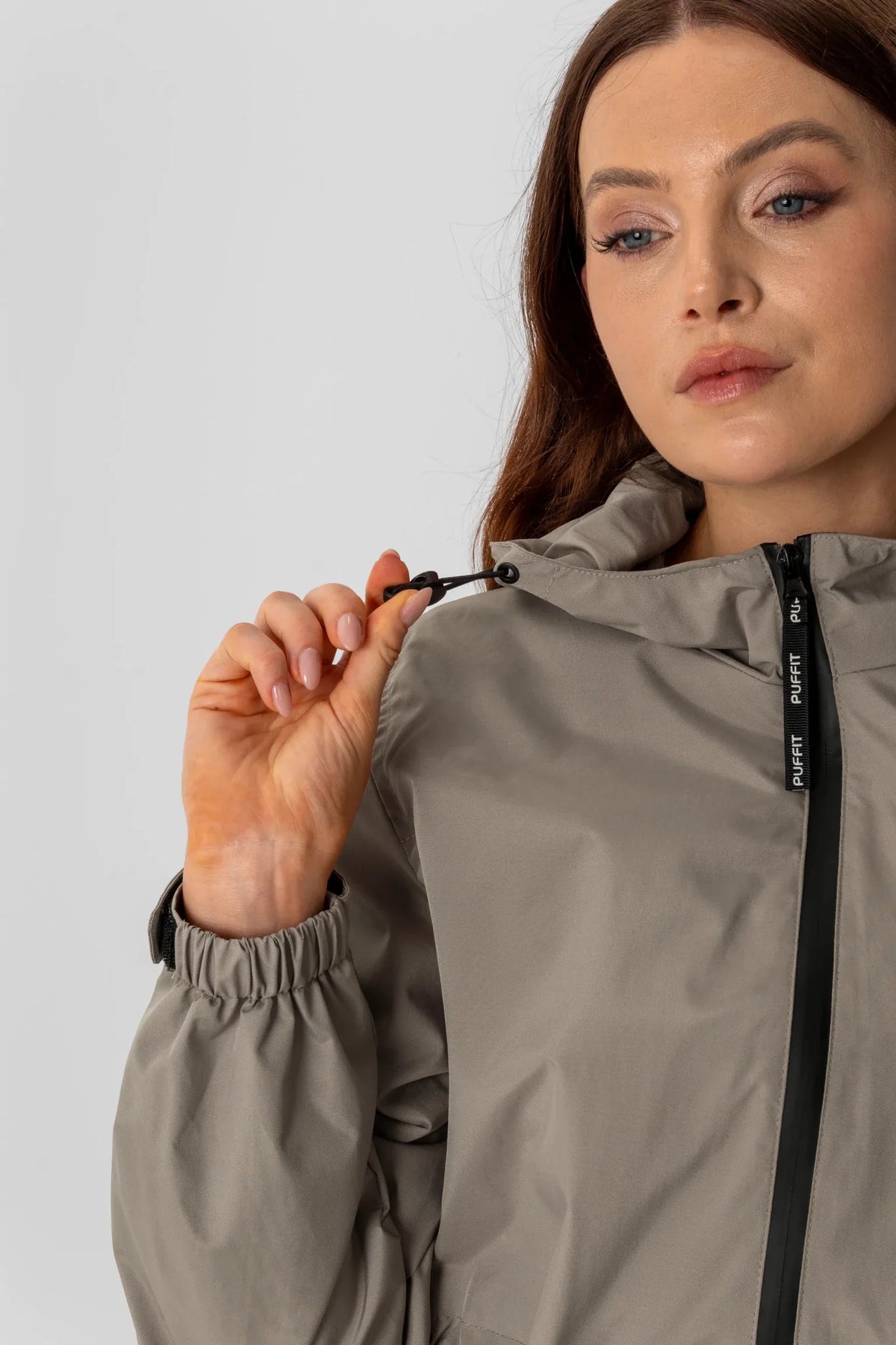 Classic Mid Length Large Pockets Raincoat