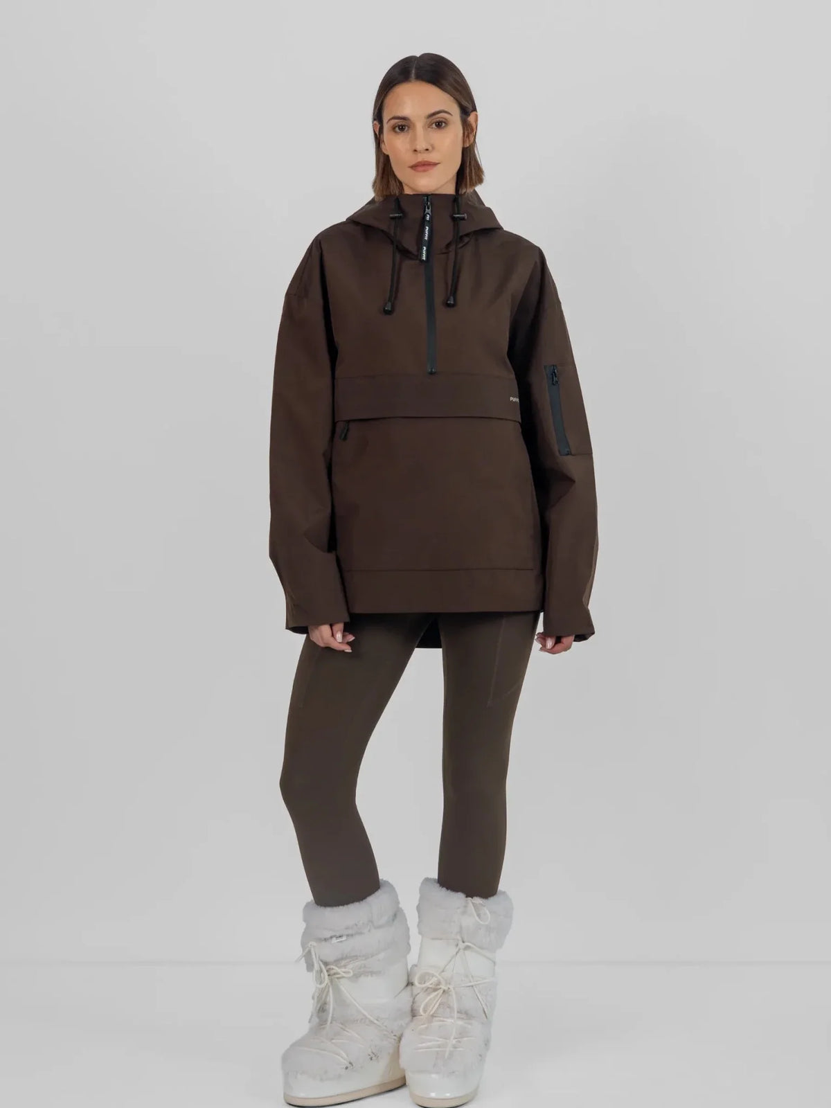 Pro Seam-Taped Relaxed Fit Rain Hoodie