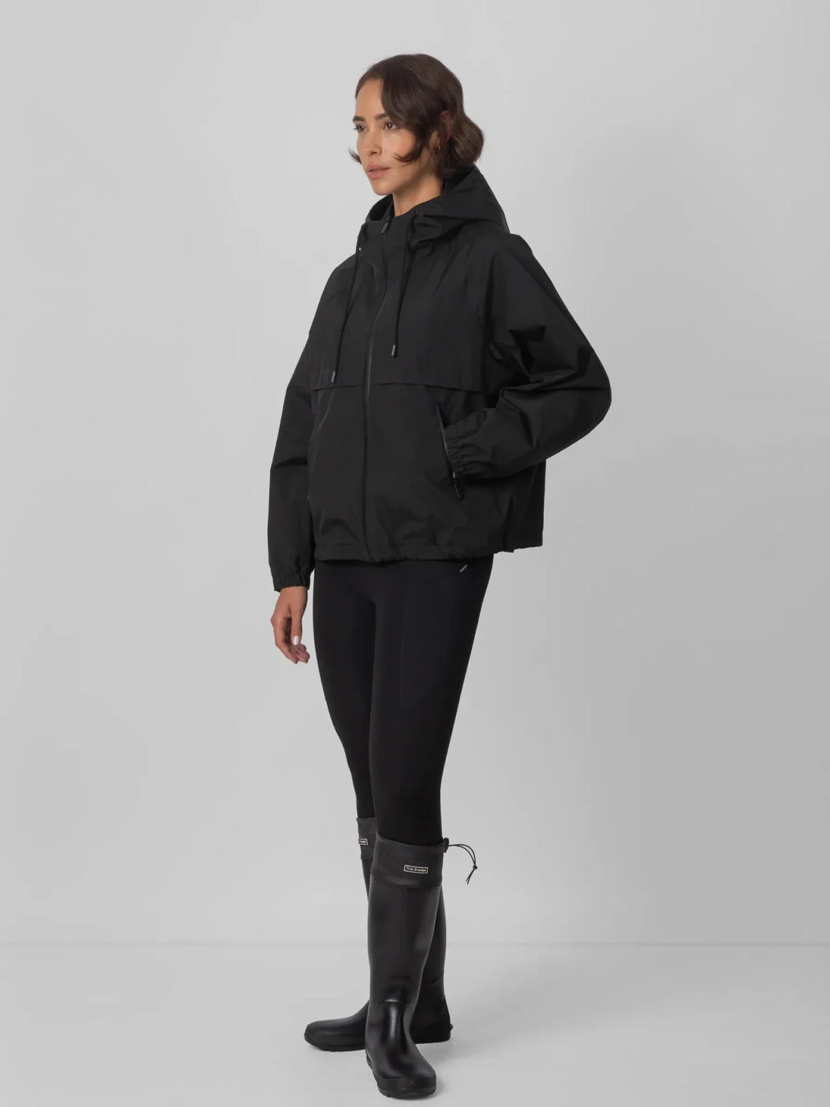 Classic Short Full Zip Rain Jacket