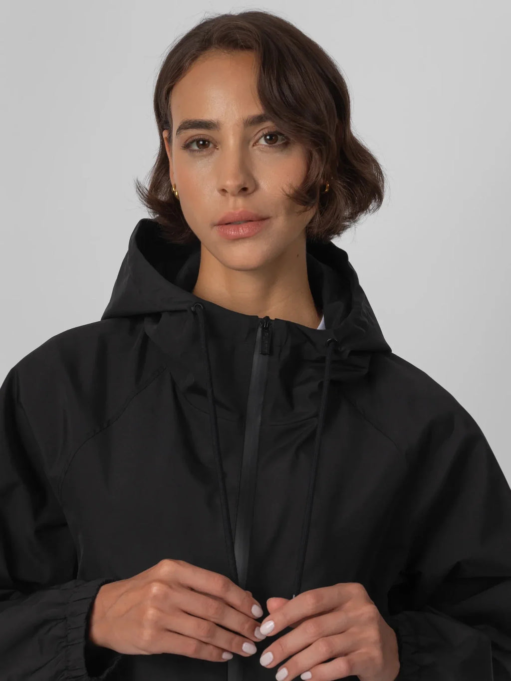 Classic Short Full Zip Rain Jacket