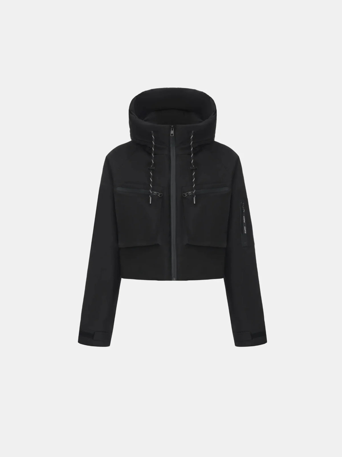Elevated Cropped Hooded Rain Jacket - All Colors