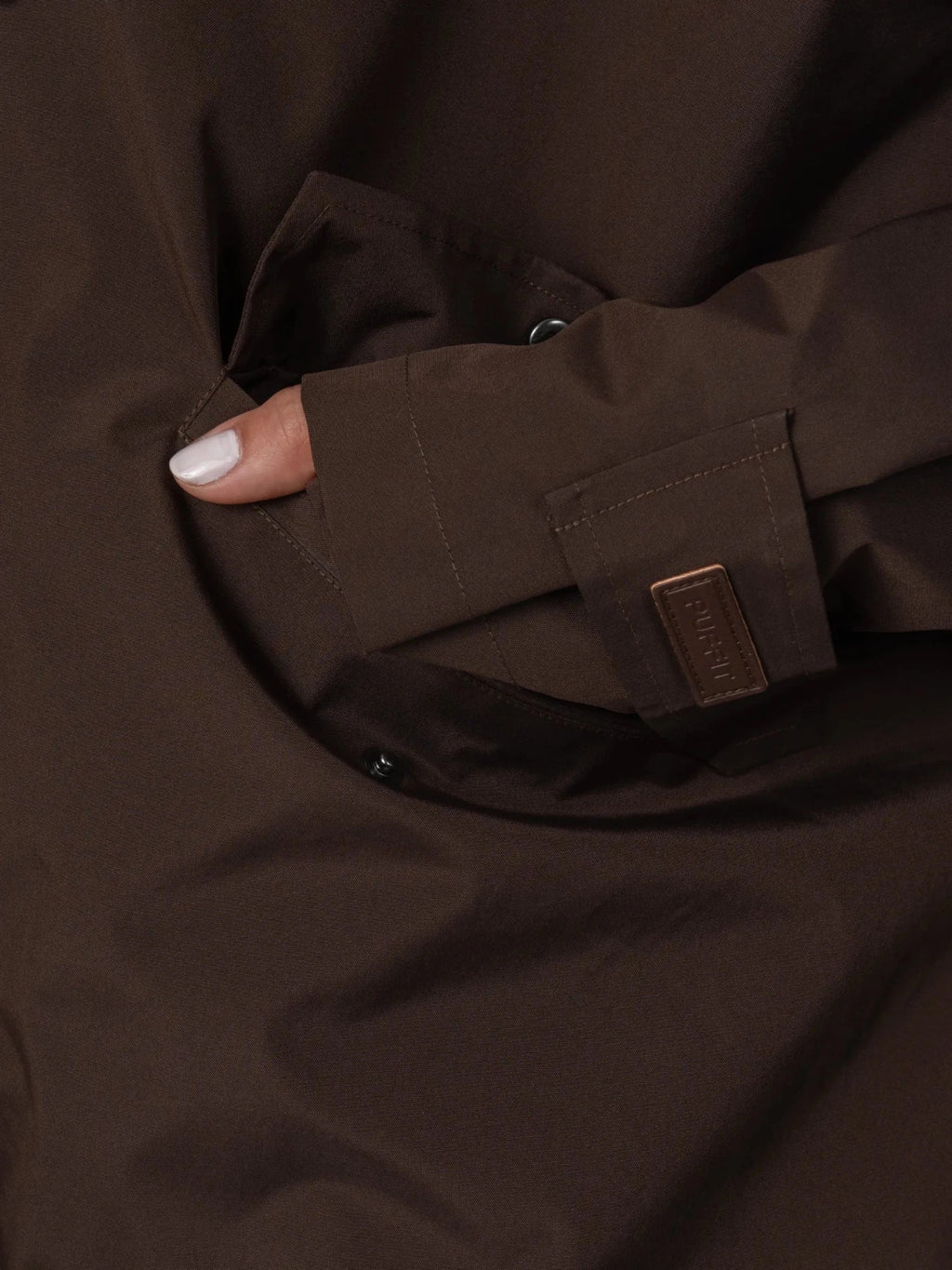 One Size Mid Length Oversized Rain Jacket