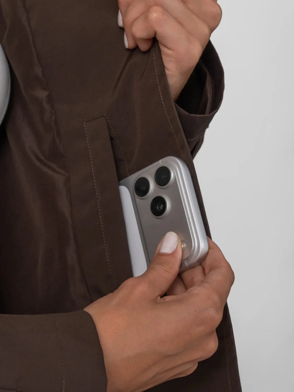 One Size Mid Length Oversized Rain Jacket