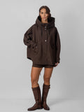 One Size Mid Length Oversized Rain Jacket