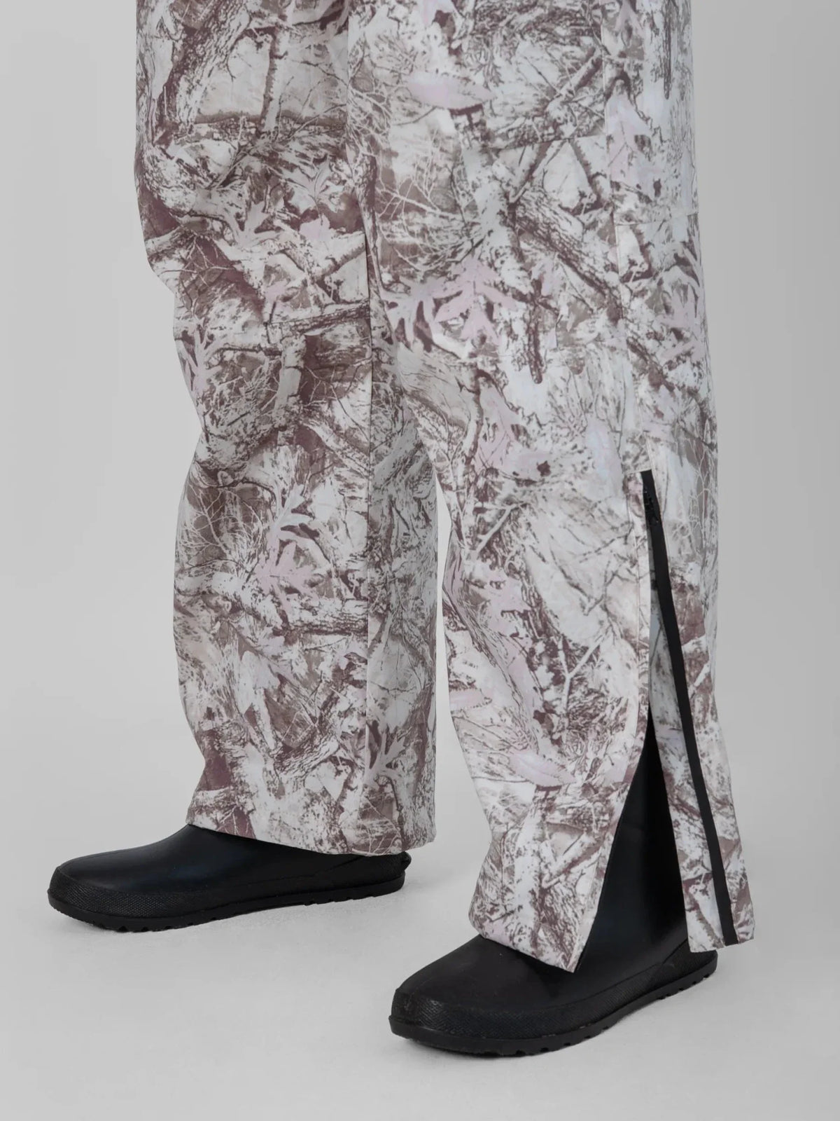 Mist Camo Waterproof Relax Fit Straight Leg Trousers