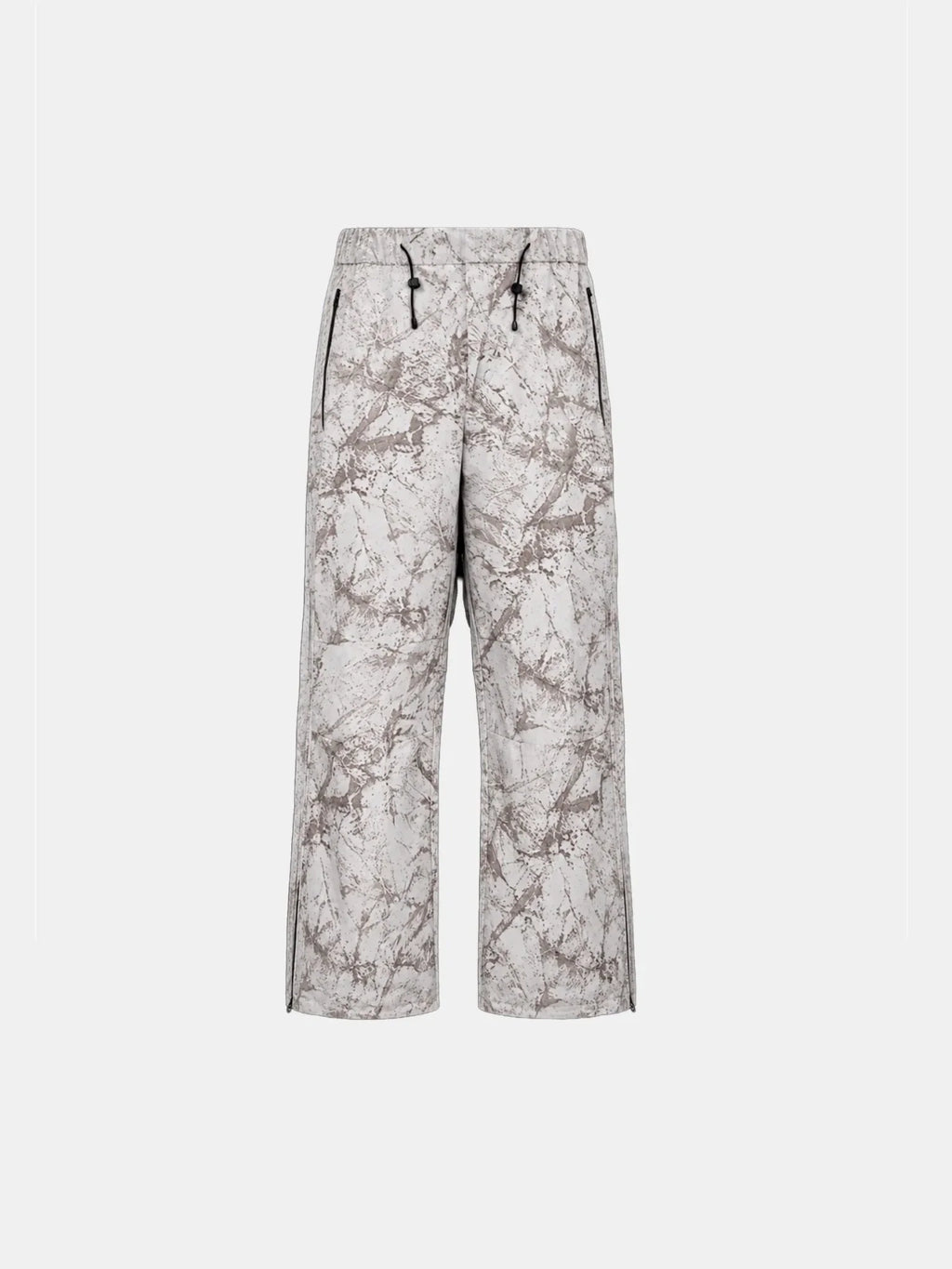 Mist Camo Waterproof Relax Fit Straight Leg Trousers