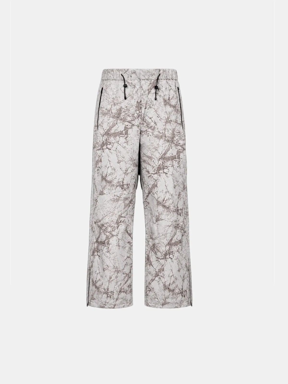 Mist Camo Waterproof Relax Fit Straight Leg Trousers