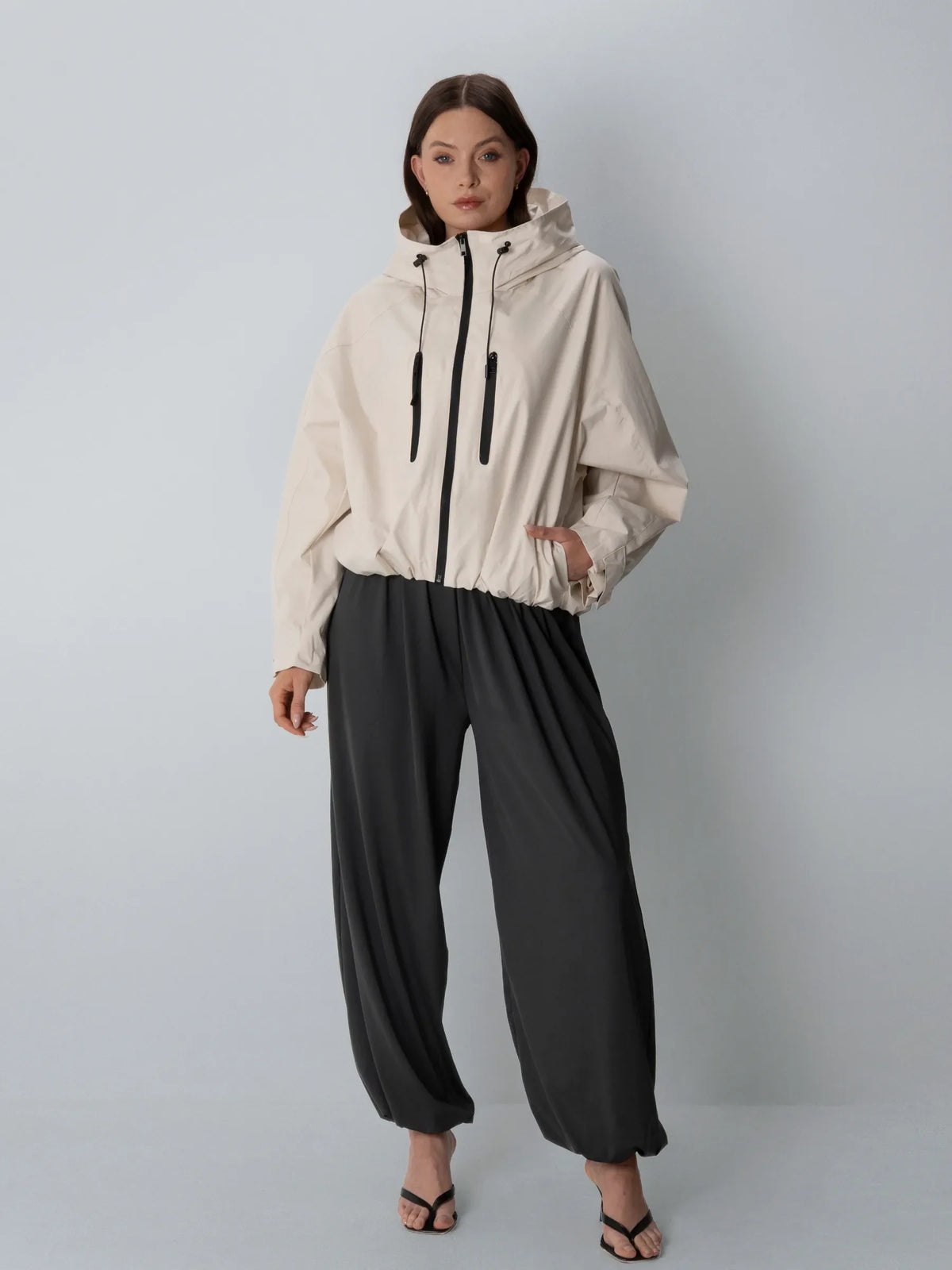 One Size Short Oversized Rain Jacket - All Colors