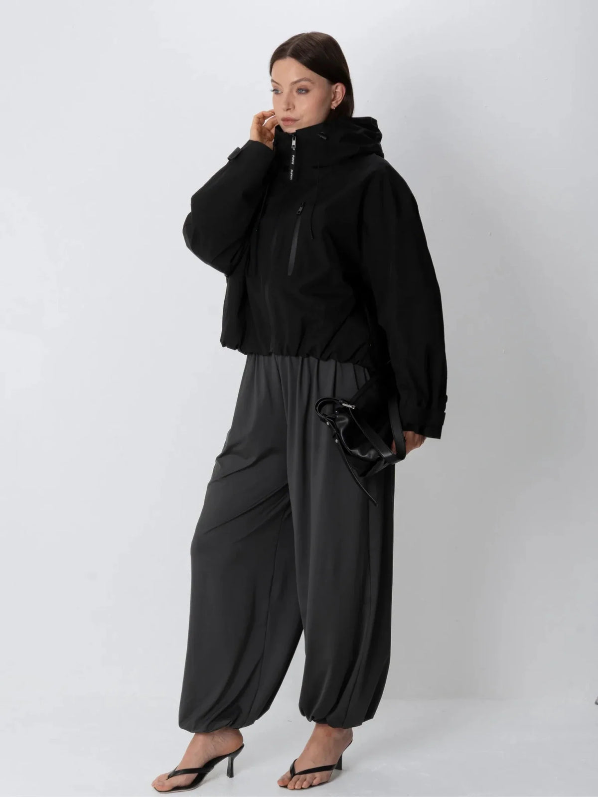 One Size Short Oversized Rain Jacket - All Colors