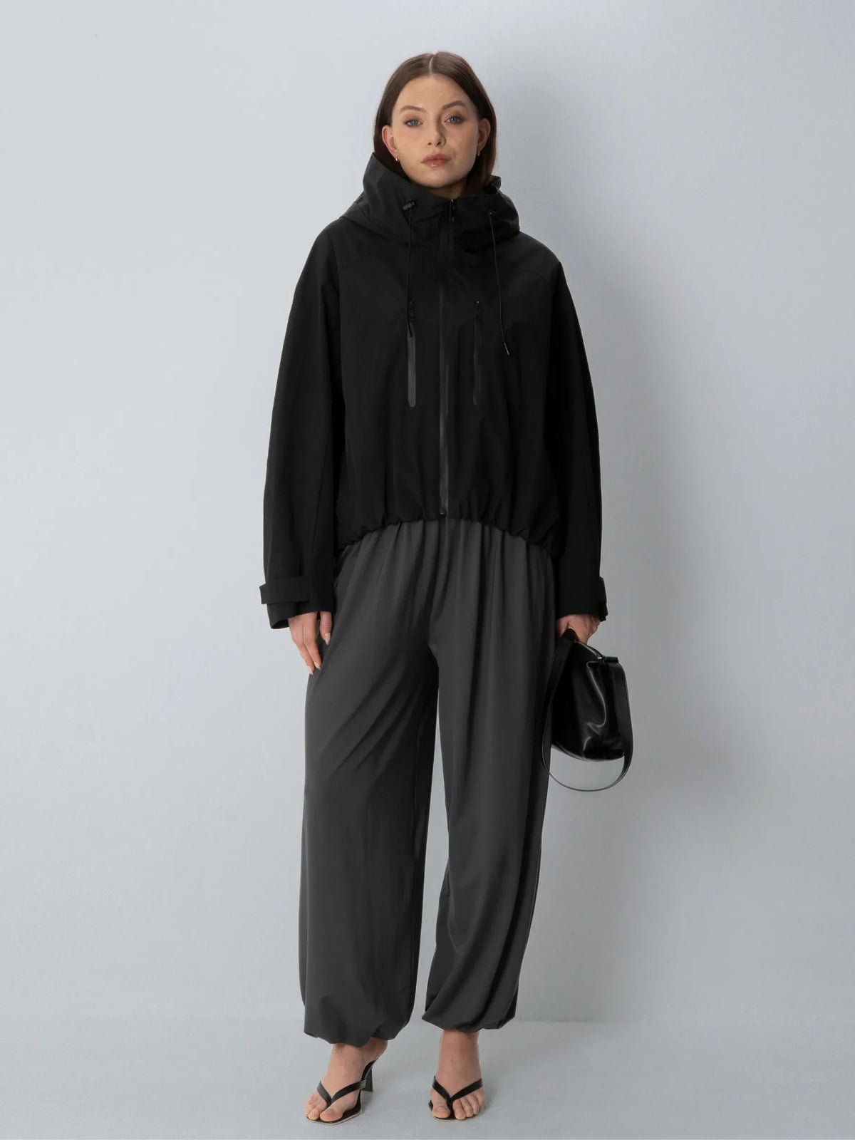 One Size Short Oversized Rain Jacket - All Colors