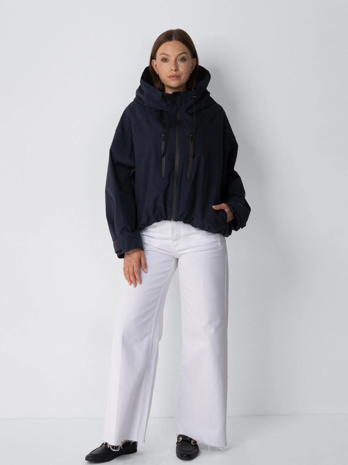 One Size Short Oversized Rain Jacket - All Colors