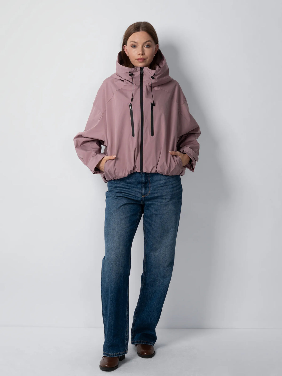 One Size Short Oversized Rain Jacket - All Colors