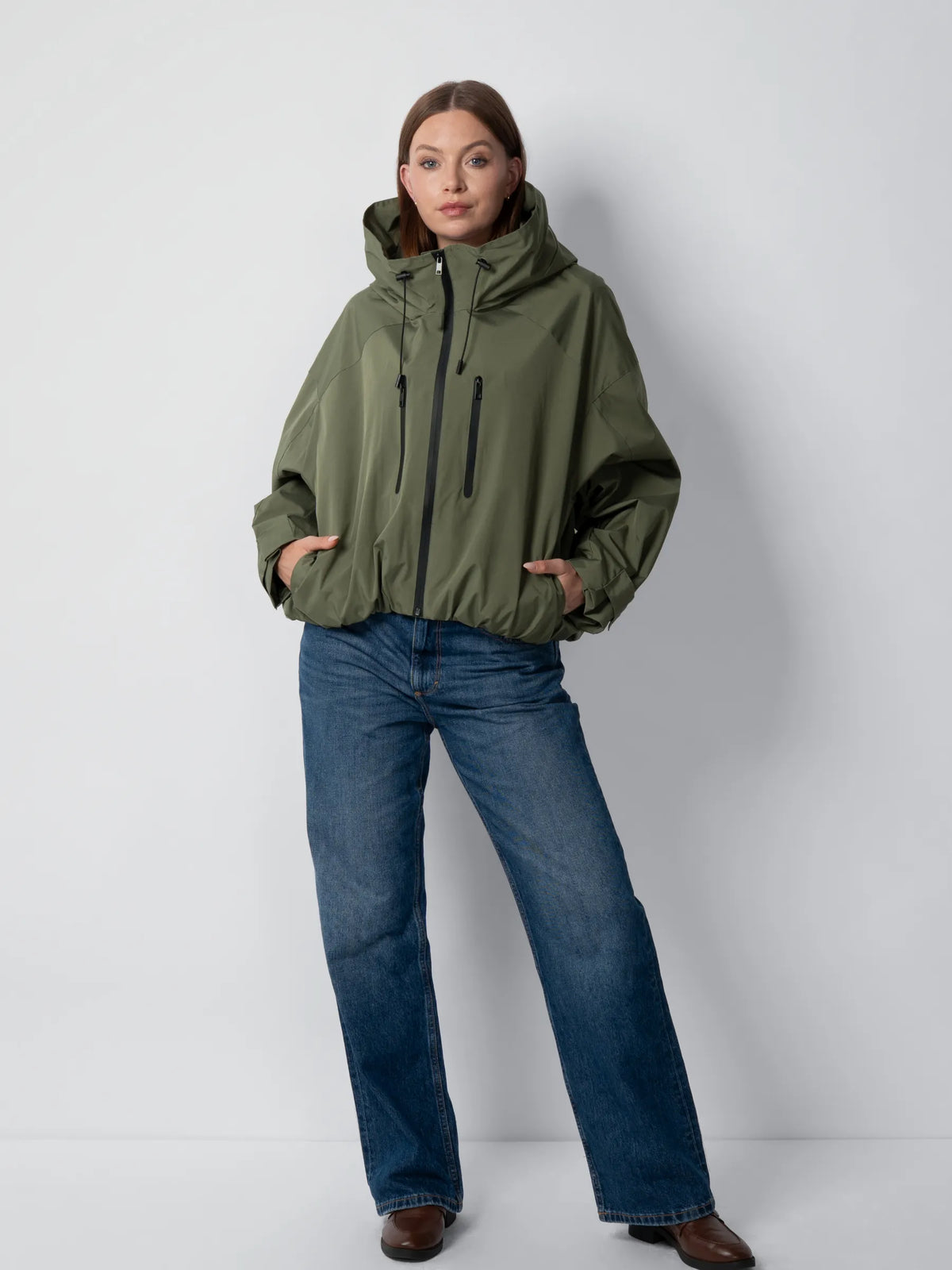 One Size Short Oversized Rain Jacket - All Colors