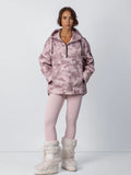 Classic Relaxed Fit Rain Hoodie - Pink Camo