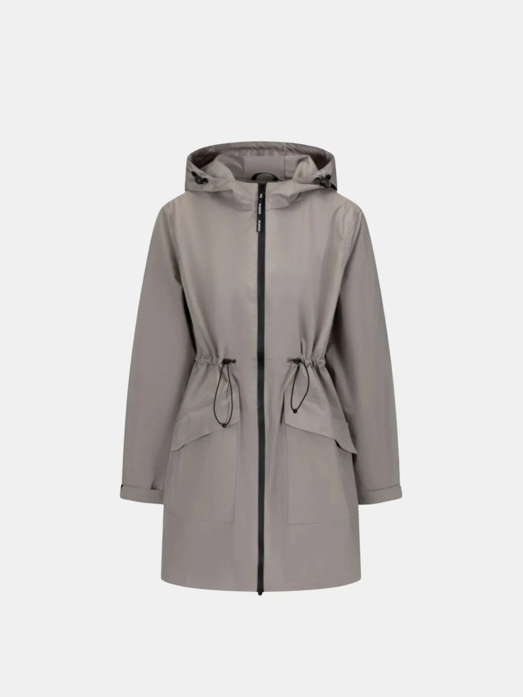 Classic Mid Length Large Pockets Raincoat