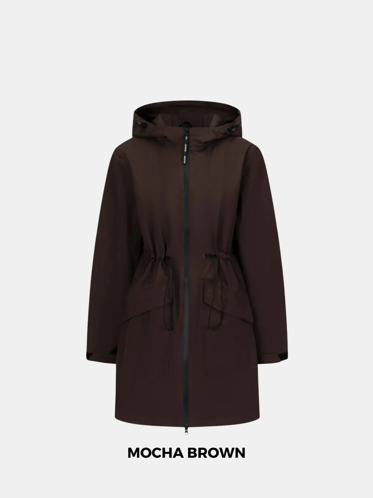 Classic Mid Length Large Pockets Raincoat