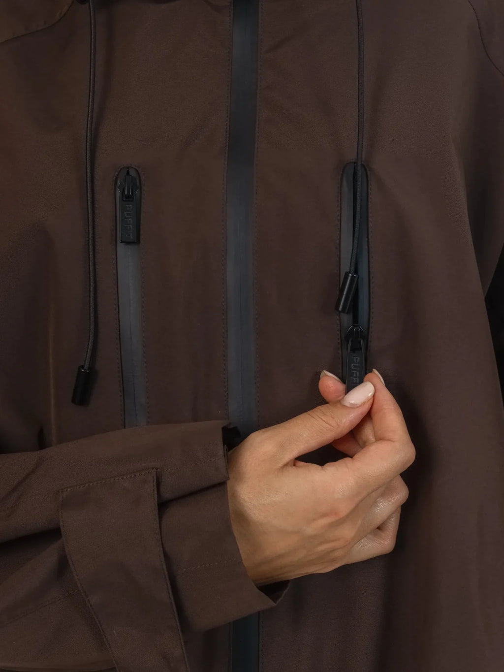 Pro Seam-Taped One Size Short Oversized Rain Jacket