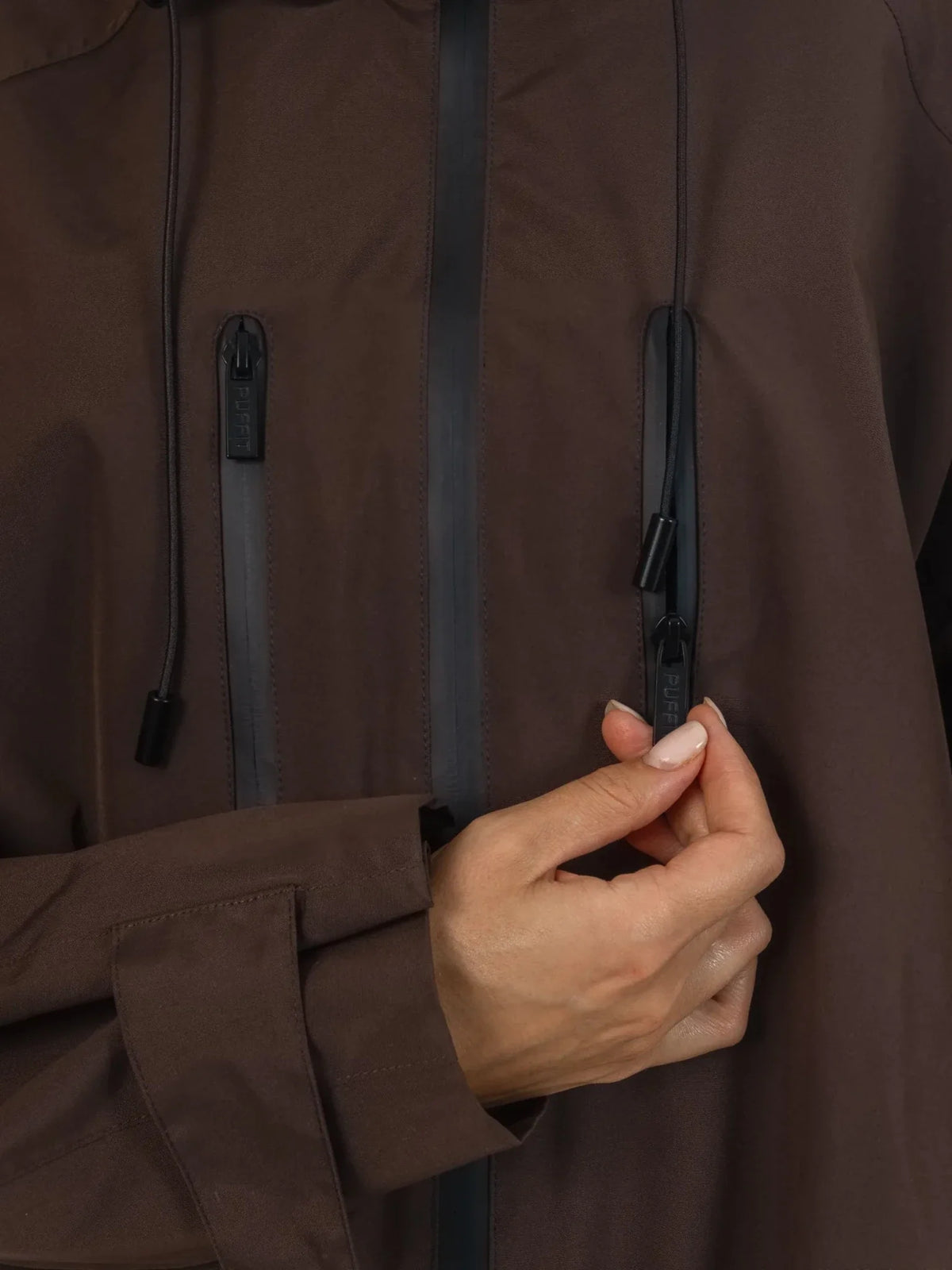 Pro Seam-Taped One Size Short Oversized Rain Jacket