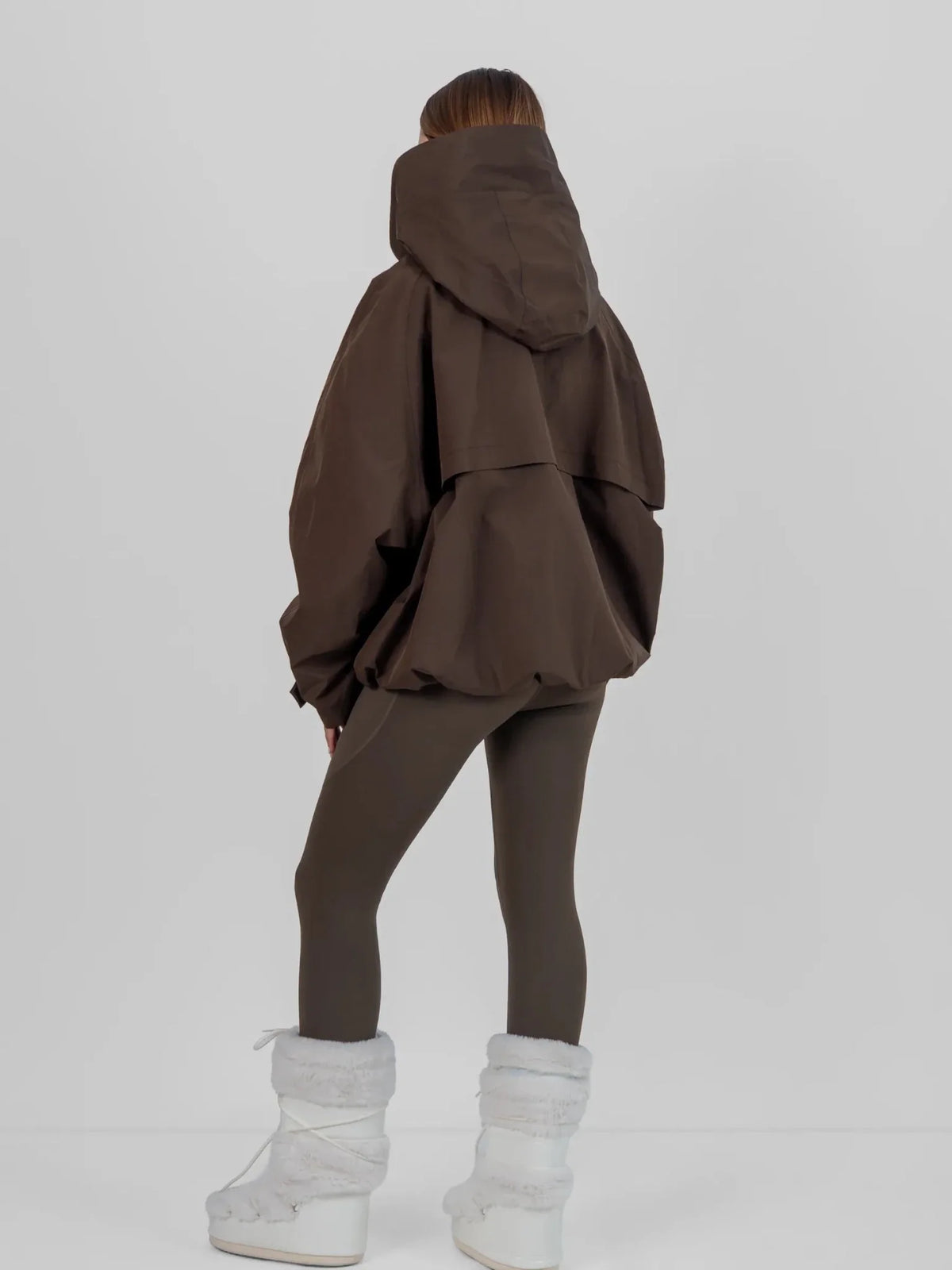 Pro Seam-Taped One Size Short Oversized Rain Jacket