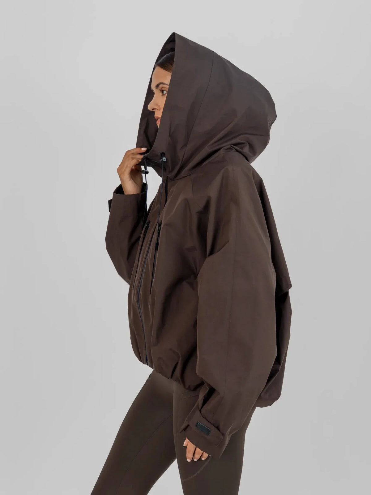 Pro Seam-Taped One Size Short Oversized Rain Jacket