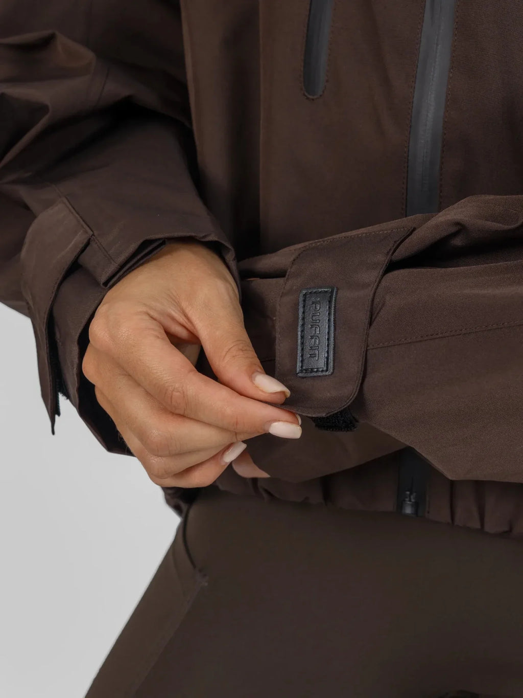 Pro Seam-Taped One Size Short Oversized Rain Jacket