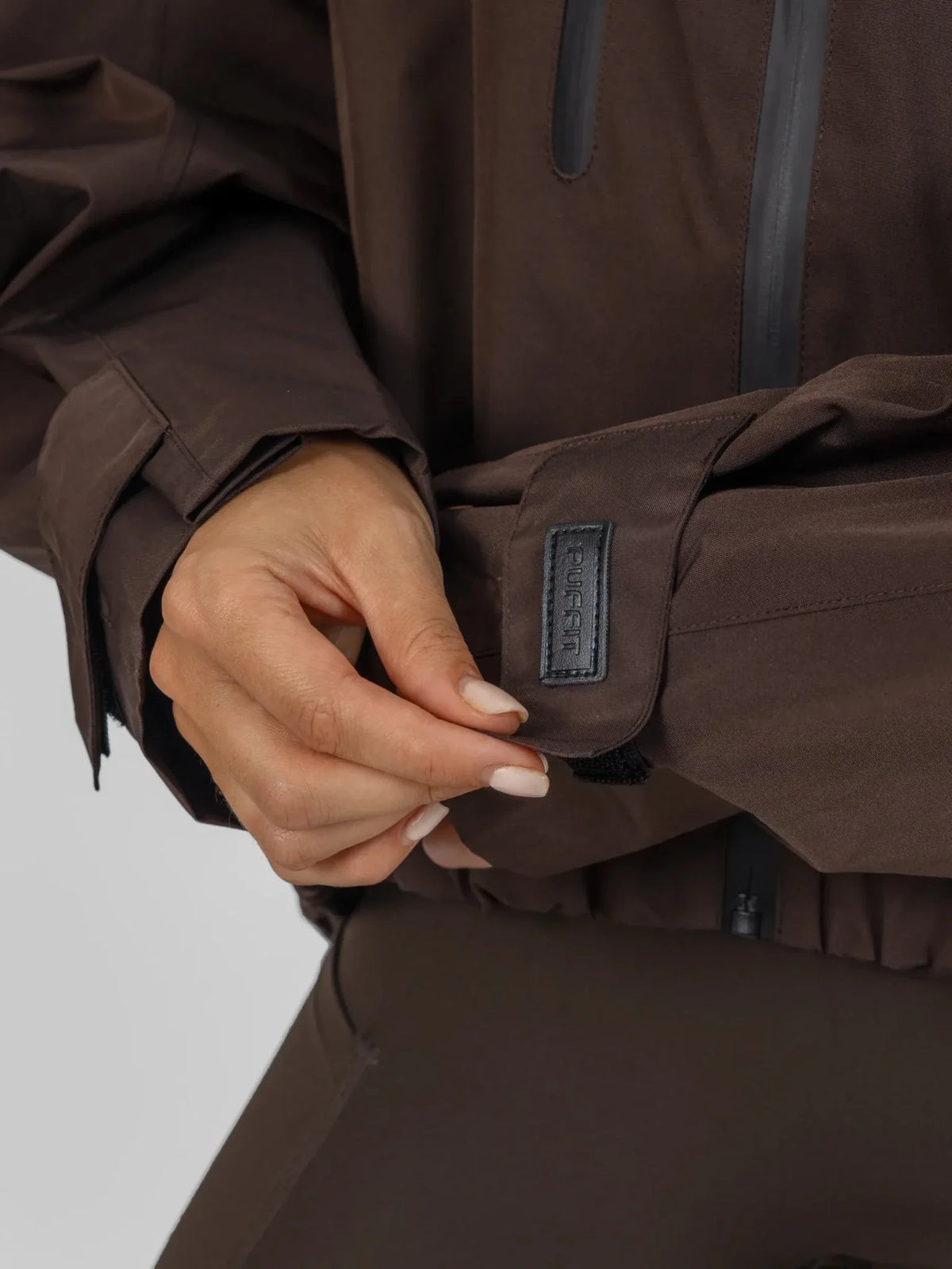 Pro Seam-Taped One Size Short Oversized Rain Jacket