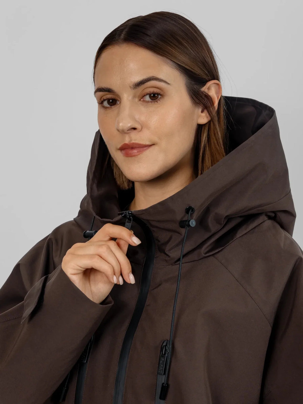Pro Seam-Taped One Size Short Oversized Rain Jacket