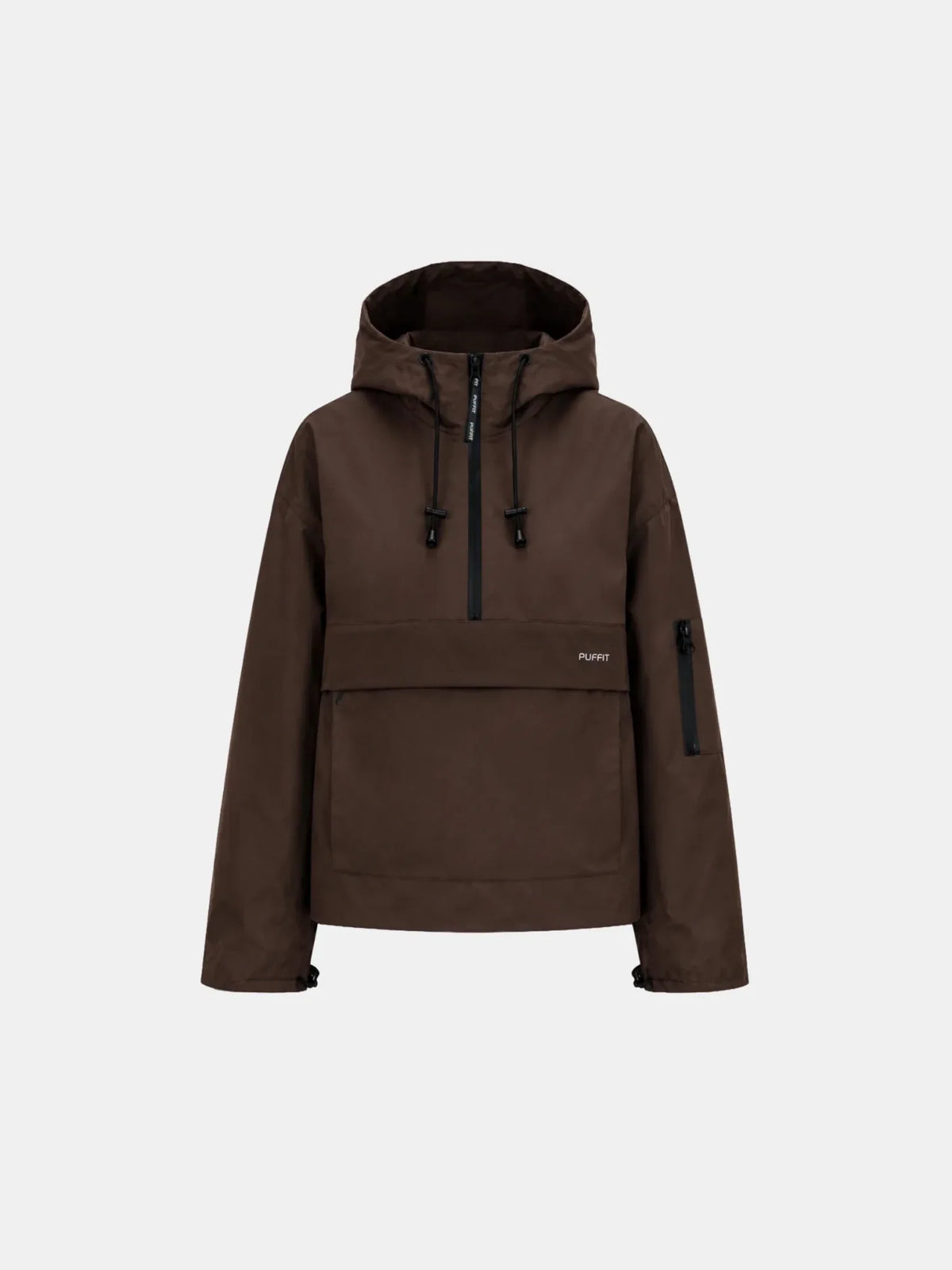 Pro Seam-Taped Relaxed Fit Rain Hoodie