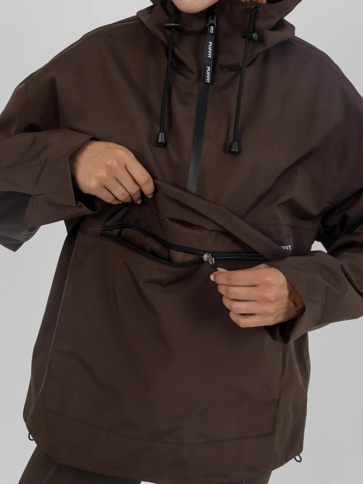Pro Seam-Taped Relaxed Fit Rain Hoodie