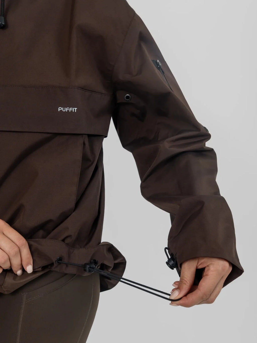 Pro Seam-Taped Relaxed Fit Rain Hoodie