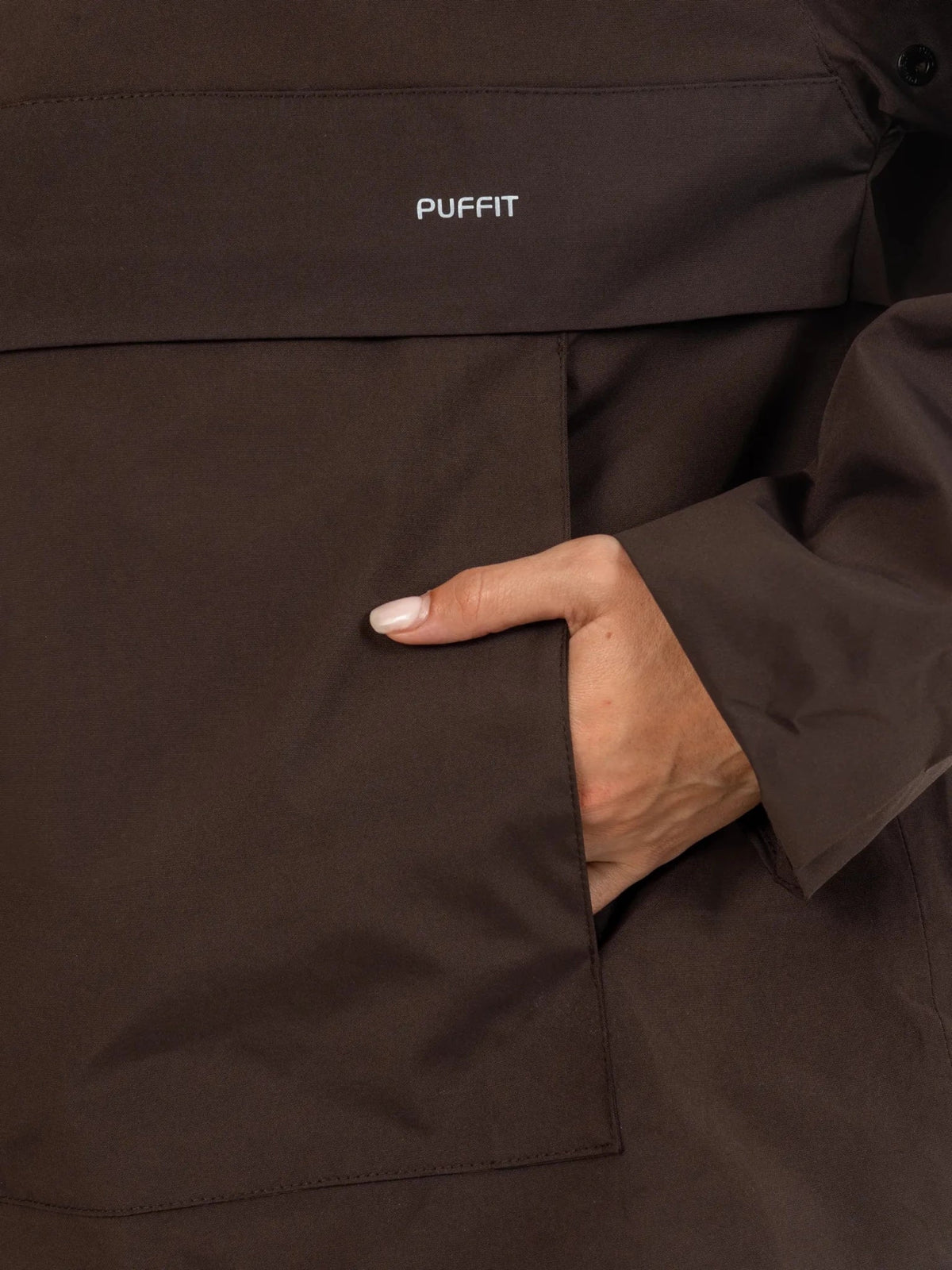 Pro Seam-Taped Relaxed Fit Rain Hoodie