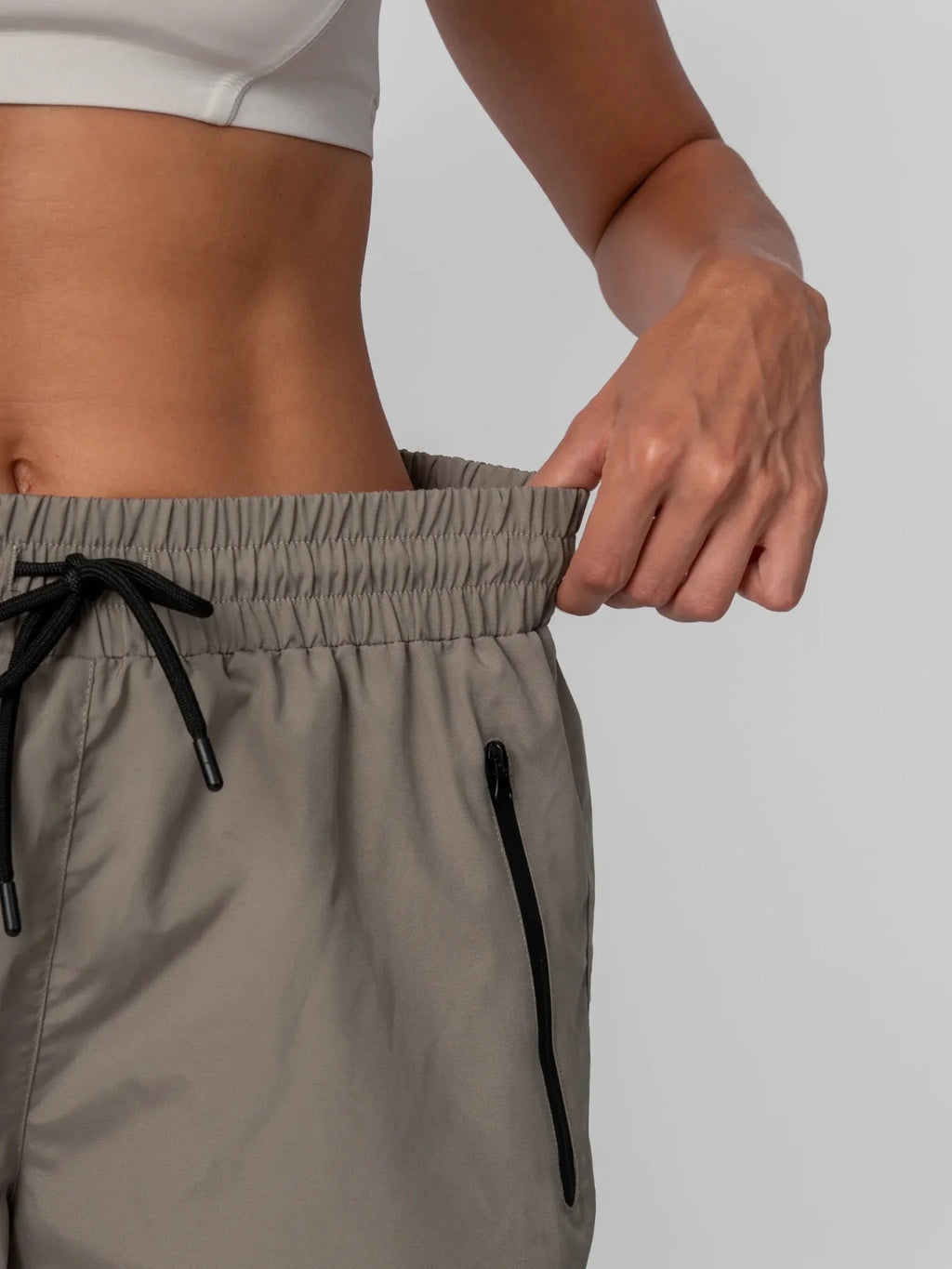 Waterproof Drawstring 2-in-1 Shorts