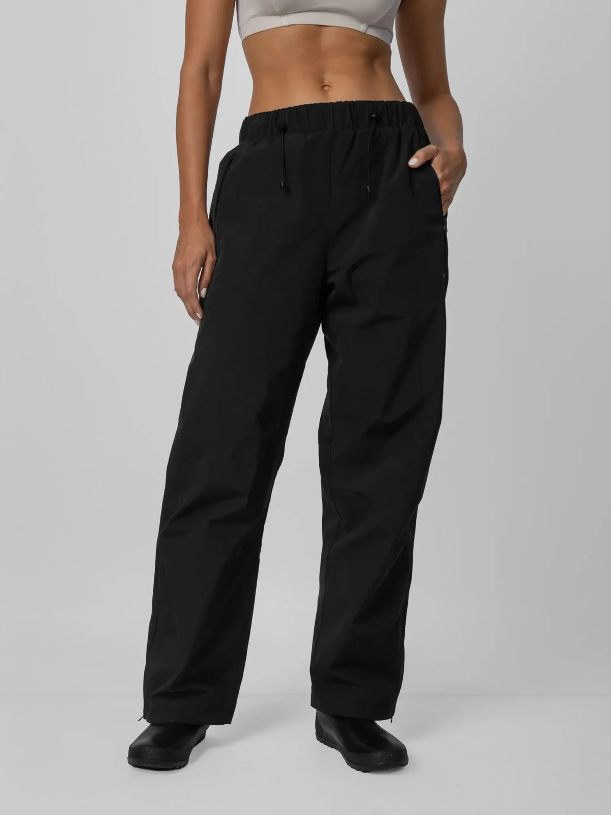 Waterproof Fleece Lined Relax Fit Straight Leg Trousers