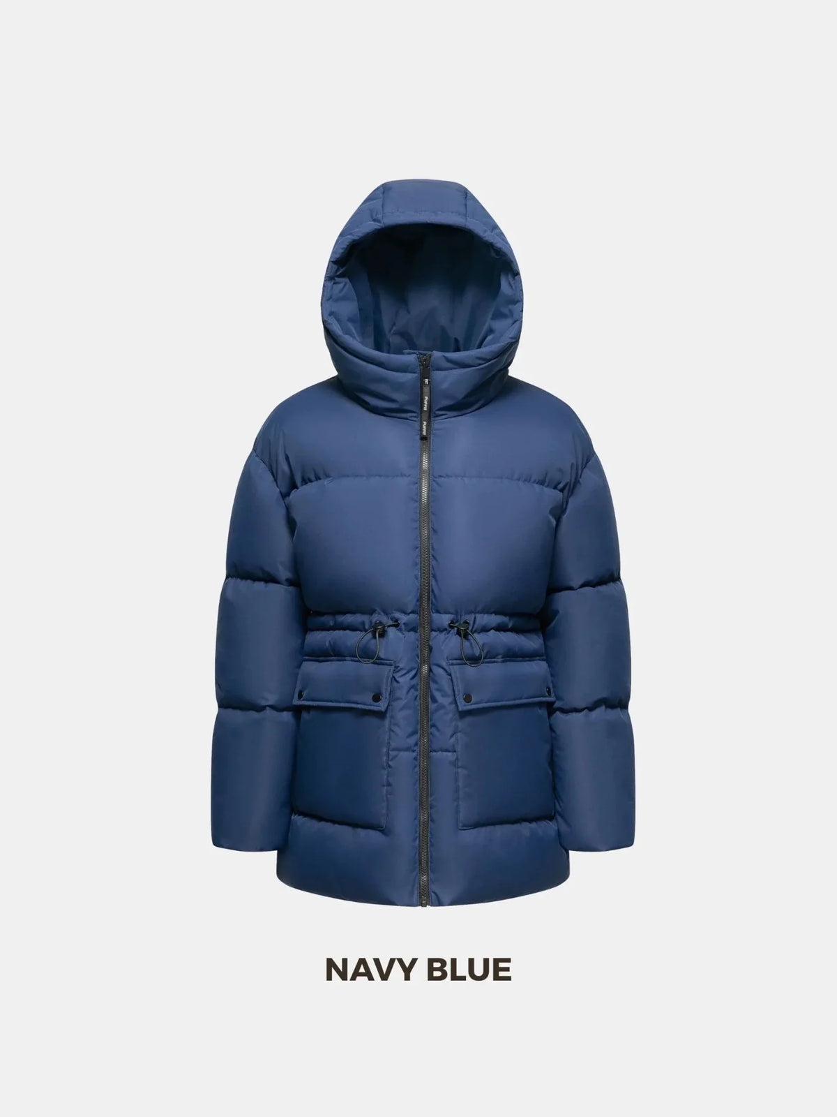 Classic Cinched Waist Puffer Jacket